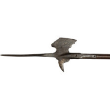 0633 Medieval Spear with Blade. Length