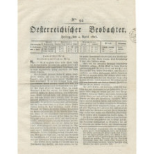 2822 OESTERREICHISCHER BEOBACHTER