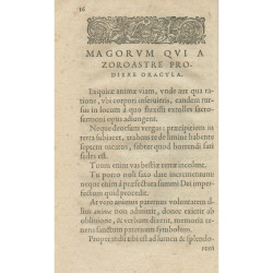 2870 ORACULA MAGICA ZOROASTRIS cum