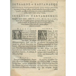 2871 PERIPLUS SCYLACIS CARYANDENSIS